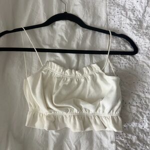 Edikted Cream Bandeau Top